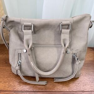 Antik Kraft Gray Satchel Handbag Purse